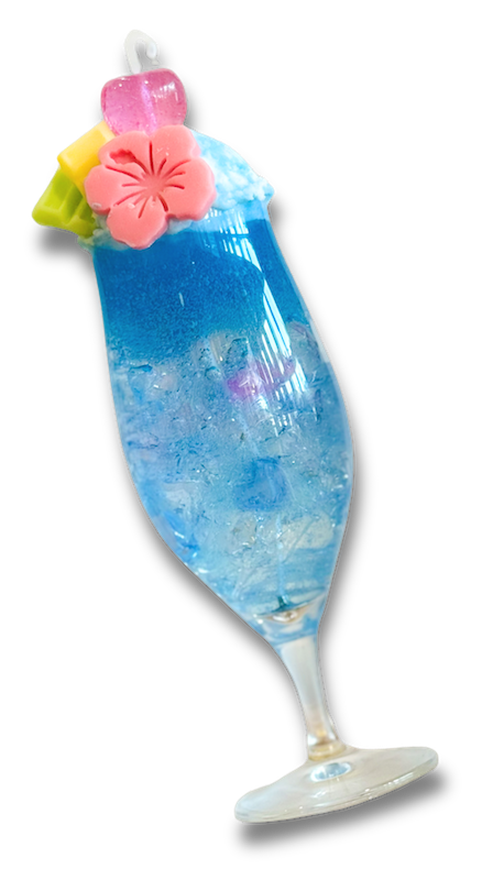 沖縄県北谷町 琉球工房ちゅら 沖縄クリームソーダキャンドル