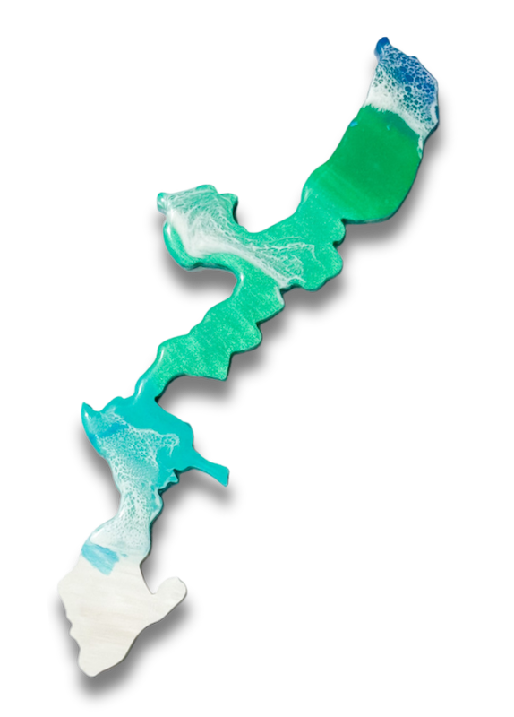 沖縄県北谷町 琉球工房ちゅら レジンアート沖縄マップ