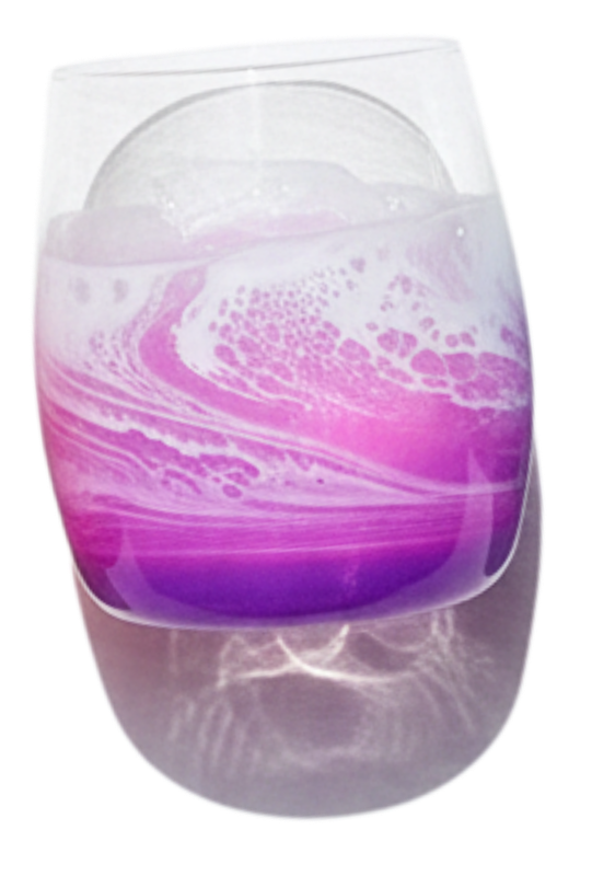 沖縄県北谷町 琉球工房ちゅら 波グラスレジンアート