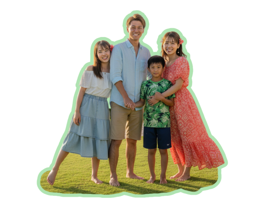 子連れファミリー